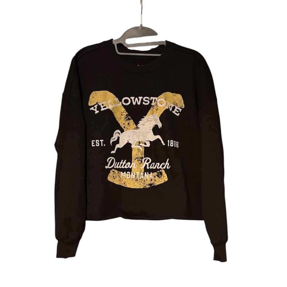 Yellowstone Crop Sweatshirt